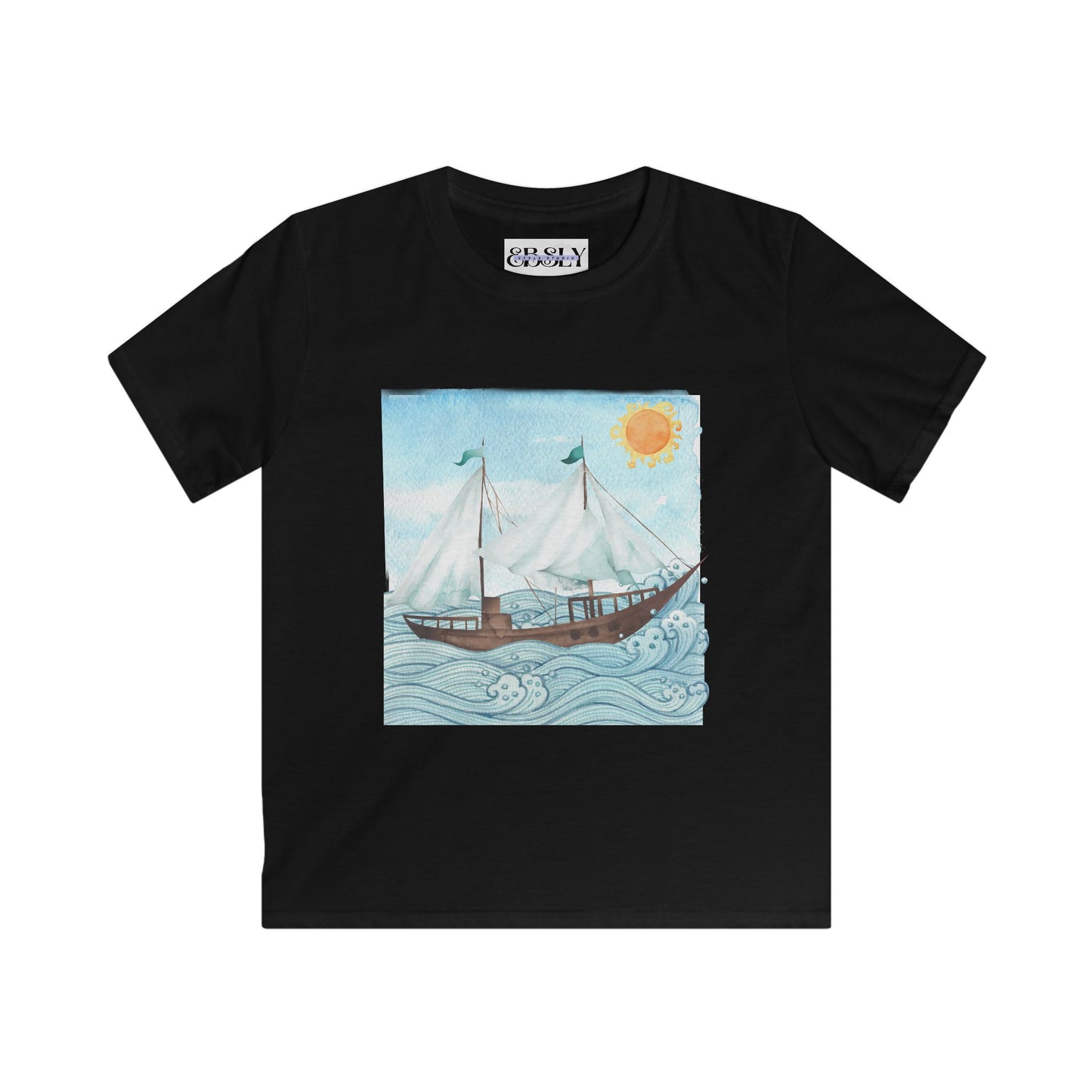Kids Nautical Adventure Tee, Boys & Girls Summer T-Shirt, Beach Fun Shirt, Gift for Young Explorers, Sea-Themed Apparel
