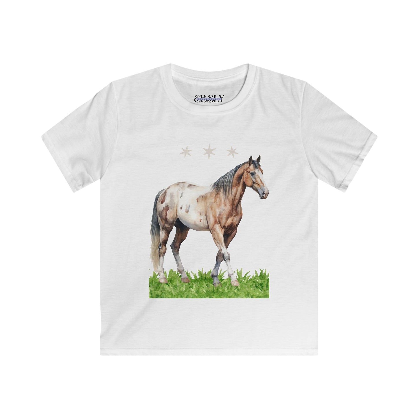Horse Lover Kids Softstyle Tee, Cute Horse T-Shirt, Kids Animal Shirt, Gift for Young Equestrians, Birthday Present for Kids, Stylish [...]