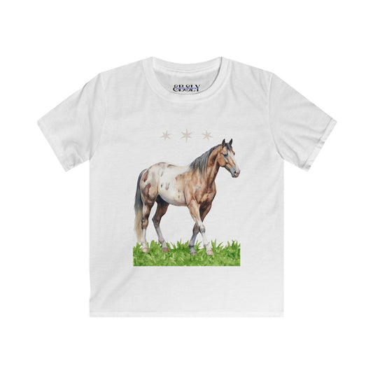 Horse Lover Kids Softstyle Tee, Cute Horse T-Shirt, Kids Animal Shirt, Gift for Young Equestrians, Birthday Present for Kids, Stylish [...]