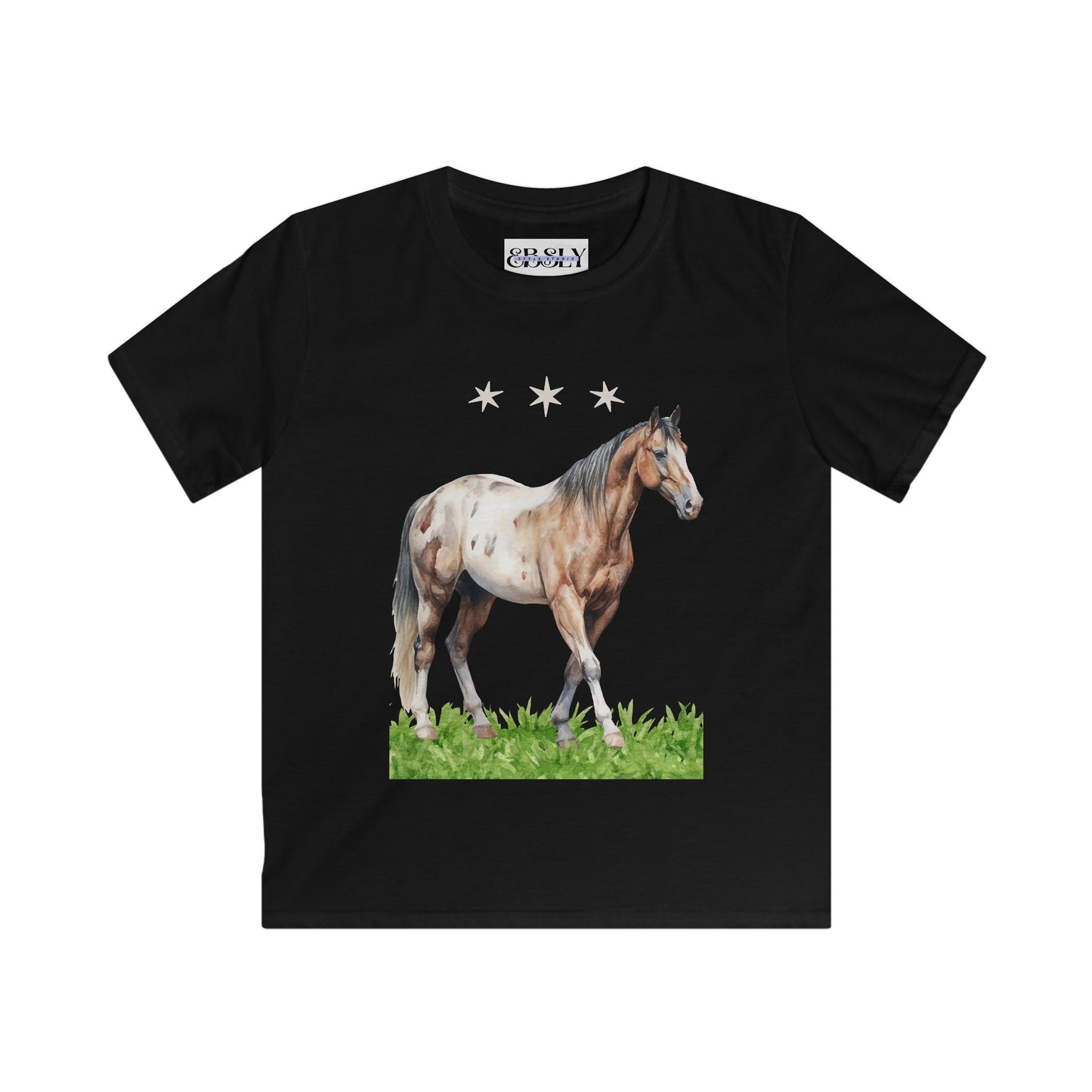 Horse Lover Kids Softstyle Tee, Cute Horse T-Shirt, Kids Animal Shirt, Gift for Young Equestrians, Birthday Present for Kids, Stylish [...]