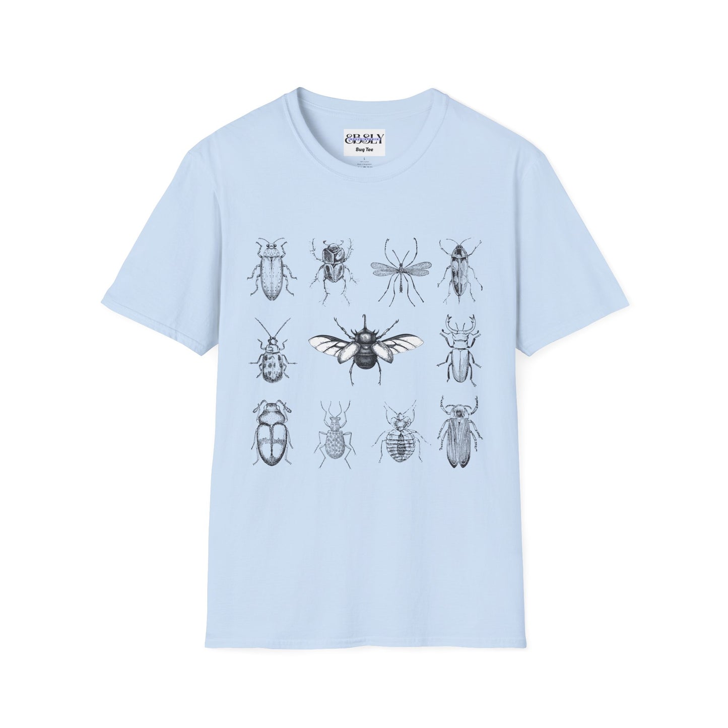 Bug Details Unisex T-Shirt, Insect Lover Tee, Realistic Bug Graphic Shirt, Nature Enthusiast Apparel, Entomology Gift Idea